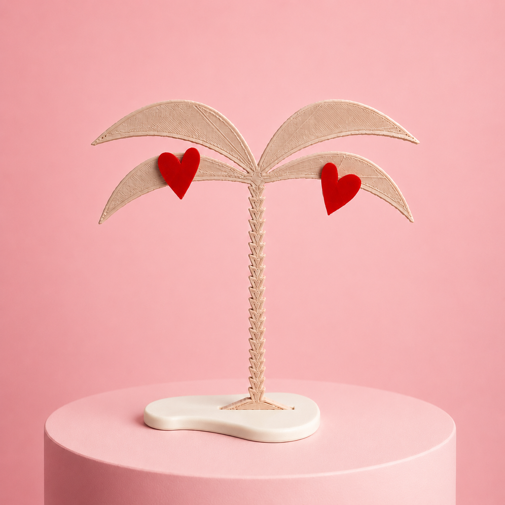 Pendientes Corazon Natural