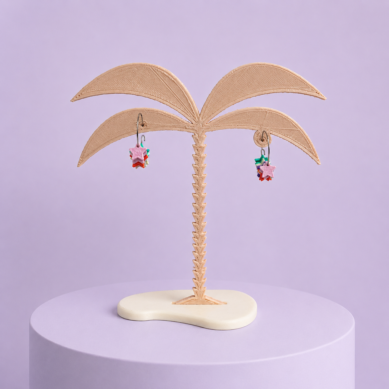 Pendientes Hoop Star