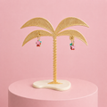 Star Hoop Earrings