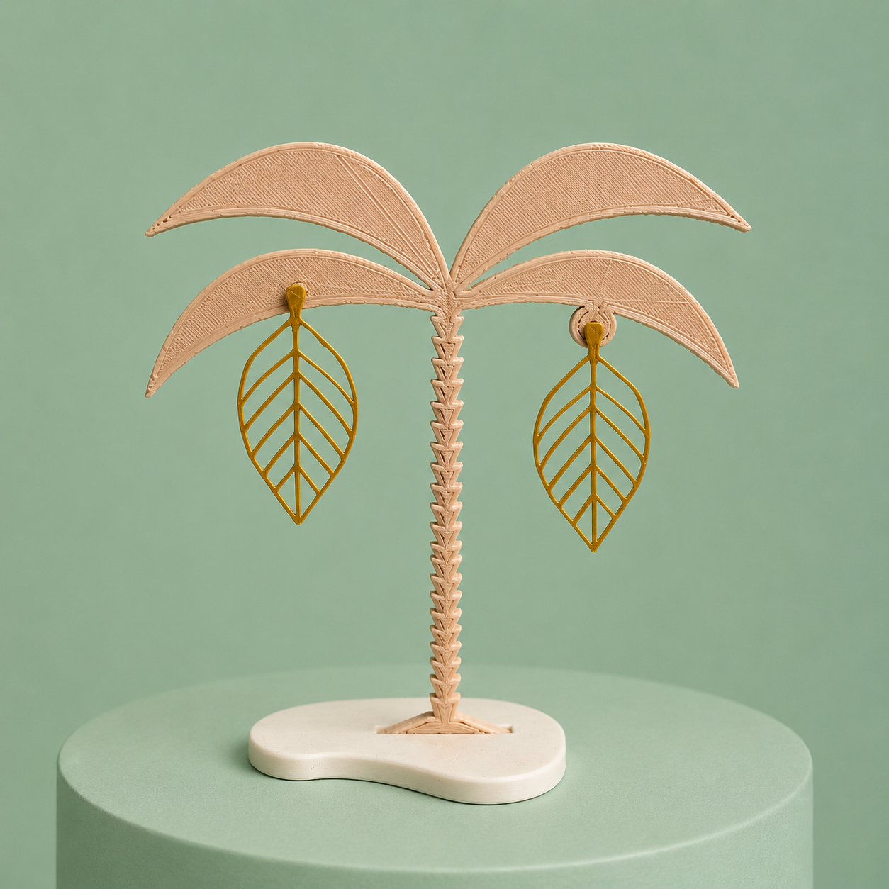 Pendientes Leaf