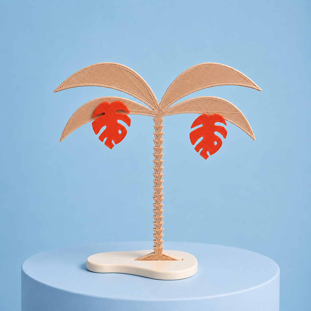 Pendientes Monstera