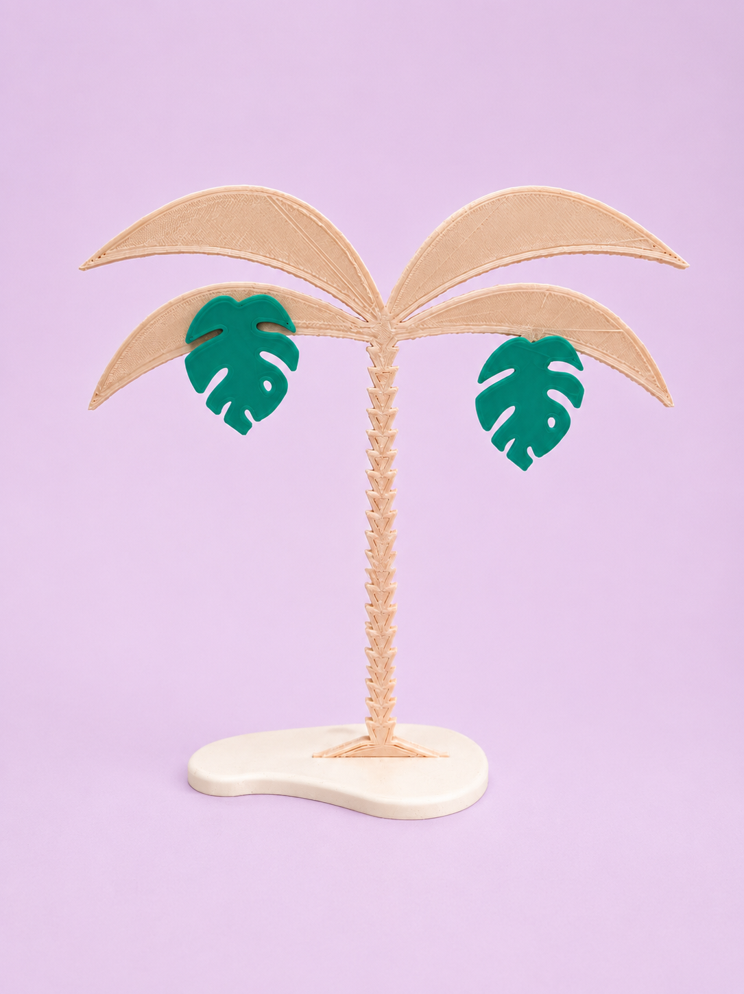 Pendientes Monstera